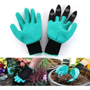 Luva Jardinagem Com Garras Segurança Cavar Plantar Para Escavação De Plantação Jardim Borracha
