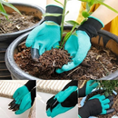 Luva Jardinagem Com Garras Segurança Cavar Plantar Para Escavação De Plantação Jardim Borracha