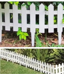 Kit 3 Cerca Jardim Modelo Inglesa Decorativa Branco 1,20M