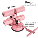 Suporte Abdominal com Ventosa Dupla + Corda de Resistência