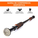 Barra Fixa de Flexão Ajustável para Porta 60-100cm Faça Exercícios em Casa Treino Fitness Até 100kg