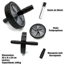 Kit Aeróbico Mini Jump + halter 2kg + caneleira2 + step + Colchonete + extensor + roda + mini band médio + corda