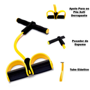 Kit Aeróbico Mini Jump + halter 2kg + caneleira2 + step + Colchonete + extensor + roda + mini band médio + corda